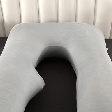 BATTOP Pregnancy Pillows for Sleeping,Full Body Maternity Pillow with Cooling Cover,Support for Back,HIPS,Legs,Belly for Pregnant Women,Pregnancy Must Haves - Image 9