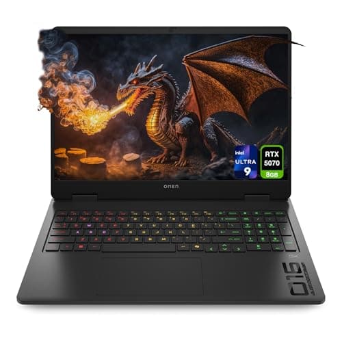 HP OMEN 16 Gaming Laptop, Intel Ultra 9-285H, 32 GB DDR5 RAM, 2 TB PCIe SSD, 16" WQXGA (2560x1600) 240Hz Display, Nvidia G-Force RTX 5070, RGB Backlit Keyboard, W11 Home, Shadow Black - Image 1