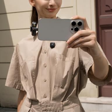 DJI Mic Mini (1 TX + 1 RX), Wireless Lavalier Microphone for iPhone/Camera/Android, Ultralight, Detail-Rich Audio, Noise Cancelling, Automatic Limiting, Vlog, Streaming, 400m Transmission - Image 7