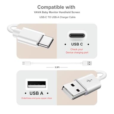 10 Pack Car Carplay USB A to USB C Cable for iPhone 16e 16 iPhone 15 Pro Max iPhone 16 15 Car Charger, iPhone 15 17 Carplay Cable Charging 16 Pro Plus, iPad USB C iPad 10th Pro Air 5/4 Mini 6th - Image 3