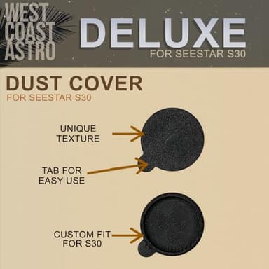 ZWO Seestar S30 - Deluxe Dust Cover (Dust Cap Cover) - Image 4