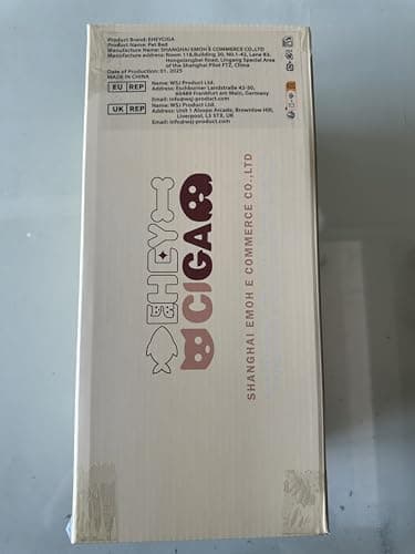 EHEYCIGA Orthopedic XL Dog Beds for Extra Large Dogs with Removable Washable Cover for Crate, Grey, 41x27 - Image 12