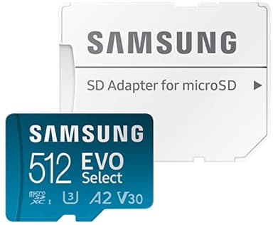 SAMSUNG EVO Select Micro SD-Memory-Card + Adapter, 512GB microSDXC 130MB/s Full HD & 4K UHD, UHS-I, U3, A2, V30, Expanded Storage for Android Smartphones, Tablets, Nintendo-Switch (MB-ME512KA/AM) - Image 5