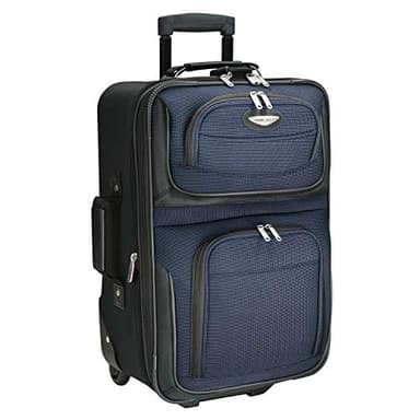 Travel Select Amsterdam Expandable Rolling Upright Luggage, Navy, 4-Piece Set - Image 5