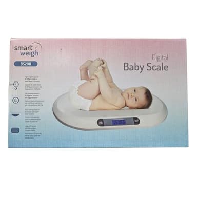Smart Weigh Digital Baby Scale Infant Scale for Weighing Pet Scale for Puppy and Cat Accurate Digital Scale in Pounds Ounces Kilograms Holds Up to 44 Lbs Multi-Function with Hold Function - Image 5