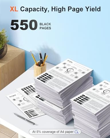 E-Z Ink Pro LC203XL Compatible Ink Cartridge Replacement for Brother LC203 XL LC201 to Use with MFC-4320DW MFC-J4420DW MFC-J4620DW MFC-J460DW MFC-J480DW MFC-J485DW MFC-J5520DW J5620DW (Black, 3 Pack) - Image 3