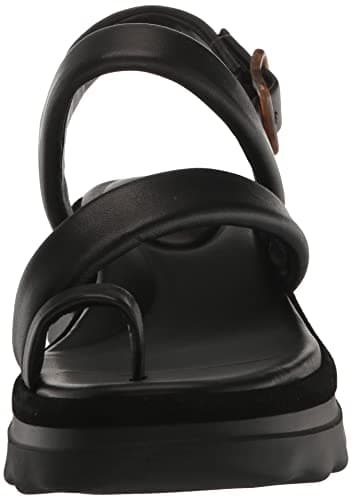 Vince Womens Santa Cruz Platform Sandal Black Leather 8 M - Image 2