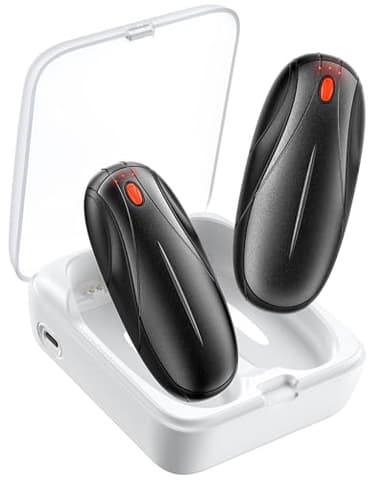 Hand Warmers Rechargeable 2 Pack, 14000mAh Electric Hand Warmers with Charging Case, Quick Charge Portable Heater,Gifts for Christmas, Winter, Outdoor, Camping, Hunting Accessories - Image 1