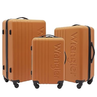 Wrangler Quest Luggage Set, Maple Autumn, 3 Piece Set (30"/26"/22") - Image 1