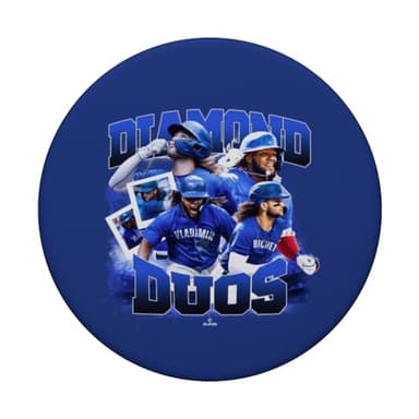 Vladimir Guerrero Jr. & Bo Bichette | Toronto | MLBDDUO4010 PopSockets Adhesive PopGrip - Image 3