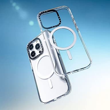 CASETiFY Clear iPhone 14 Plus Case [Not Yellowing / 6.6 ft. 3X Military Grade Drop Protection/Magsafe] - Fruit Stickers - Clear - Image 8