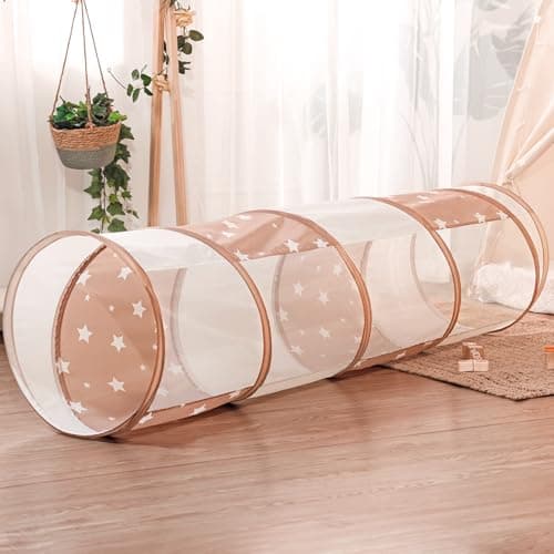 Sumbababy Tunnel Toys for Toddlers: Activity Tunnels for Young Children - Crawl Tunnels for Toddlers and Babies - Pop up Dog Tunnel - Image 1