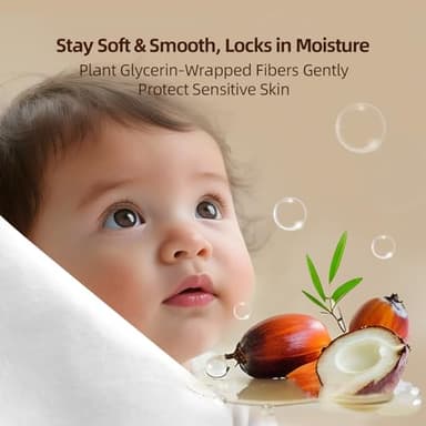 Winner 100% Cotton Dry Wipes, USDA Certified Baby Wipes, 600 Count, Soft & Gentle, Hypoallergenic & Unscented for Baby Sensitive Skin, Use Wet/Dry for Diaper Changes, Meals & Cleanup, Pack of 6 - Image 6