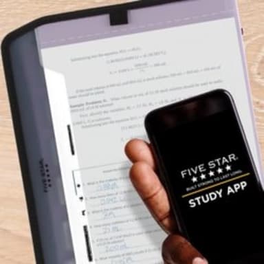 Five Star 7 Pocket Expanding File Organizer + Study App, Plastic Expandable File Folders with Customizable Tabs & Clear Cover, Holds 8-1/2" x 11", Zipper Closure, Amethyst Purple (351700G) - Image 2