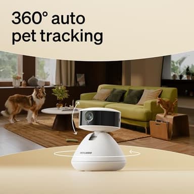 PETLIBRO AI Dog Camera Pet Camera Indoor with Phone App [Multi-Pet Recognition, Daily Activity Analysis & Smart Summaries] Cat Cam 360° View, 1080P Dog Cam Night Vision, 2-Way Audio WiFi Cam - Image 4