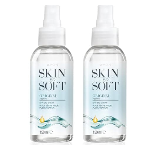 AVON Skin So Soft Original Dry Oil Spray with Jojoba Oil, 5 fl oz (2 Pack) - Image 1