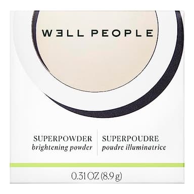 Well People Superpowder Brightening Powder, Baked Setting Powder For a Luminous Complexion, Blurs Imperfections & Smoothes Skin, Vegan & Cruelty-free, Pearl - Image 5