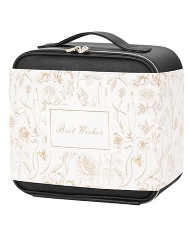 Chomeiu Makeup Bag with LED Mirror, Travel Makeup Case for Women and Makeup Artists Cosmetic Organizer Large Make Up Bags with Light Up Mirror, 3 Color Lights, Adjustable Dividers and Brush Holder - Image 9