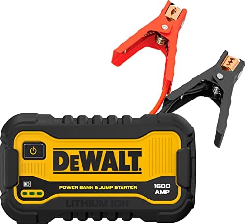 DeWalt DXAELJ16 1600 Peak Amp Jump Starter Battery Booster with USB Power Station - Image 1