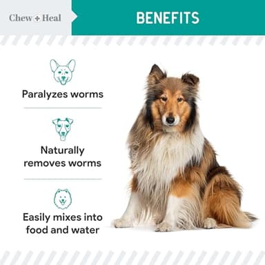 Dog and Cat Dewormer - 12 oz of Wormer Liquid to Paralyze and Expel Roundworms - Kitten and Puppy Dewormer - Image 3