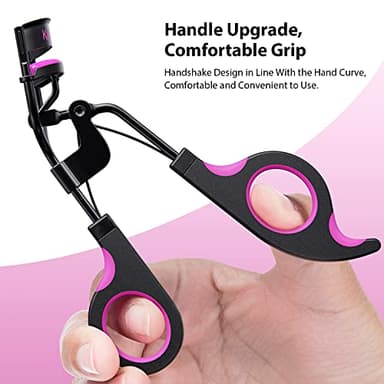 Kaasage Eyelash Curler with Pads, Lash Curler with 5 Extra Silicone Replacement Pads, Achieve Perfect Curls in 5 Seconds - Image 5