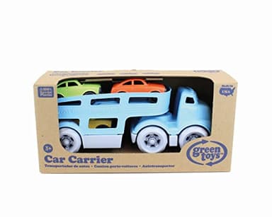 Green Toys Car Carrier, Blue - Pretend Play, Motor Skills, Kids Toy Vehicle. No BPA, phthalates, PVC. Dishwasher Safe, Recycled Plastic, Made in USA. - Image 10