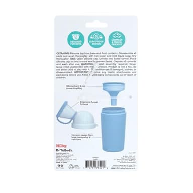 Nuby Travel Potty Urinal for Boys - Leak-Proof Portable Potty for Toilet Training - Toddler Travel Essential - Image 7