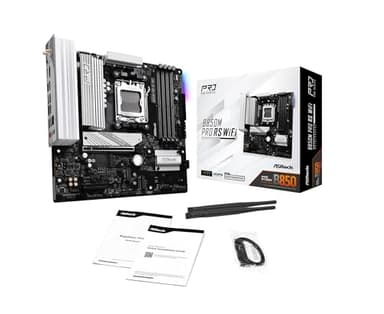 ASRock AMD B850M Pro RS WiFi 6E Socket AM5 Ryzen 9000, 8000 and 7000 Series DDR5 B850 up to 8000+ (OC) MHz 256GB Micro ATX Motherboard M.2 SATA3 6.0 Gb/s PCIe 5.0 Realtek 2.5G LAN BIOS Flashback - Image 7
