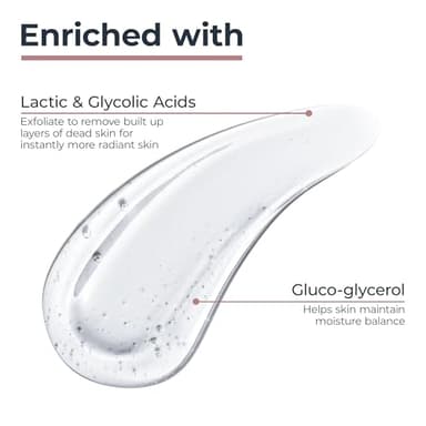 Eucerin Radiant Tone Face Cleanser Gel with 2% Exfoliating AHA Complex, Gentle Face Wash Improves Skin Clarity and Boosts Radiance, All Skin Types, 6.8 Fl Oz Bottle - Image 3
