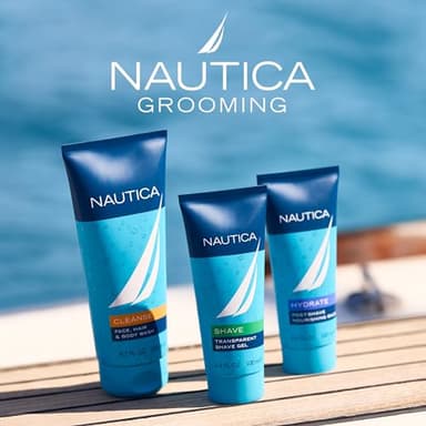 Nautica Grooming Cleanse Shower Gel 6.7 fl oz (Pack of 1), Notes of Grapefruit, Lavender, and Wood, Men's Fragrance, Long Lasting, Everyday Fragrance - Image 5
