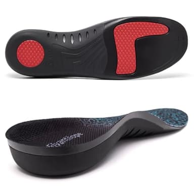 Flyantilope Plantar Fasciitis Orthotic Insoles Flat Feet Arch Support Insole for Men Women-Standing All Day Comfortable Orthotic Insert (Multicolor, Men's Size 11-13/Women's Size 13-15) - Image 1