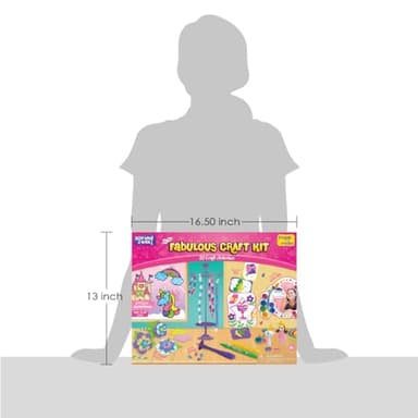 Imagimake Fabulous Craft Kit | Creative Toy & DIY Set | Arts and Crafts for Kids | Activity Craft Kits | Gifts for 5 6 7 8 9 10 11 12 Years - Image 8