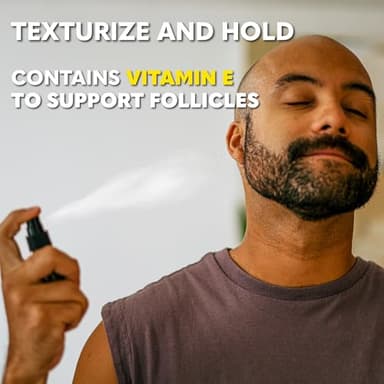 Beard Club Sea Salt Texture Spray for Men & Women - Thickening, Volumizing, Curl-Defining for All Hair Types - Paraben, Sulfate, Alcohol-Free - Image 7