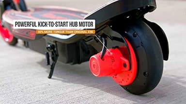 Razor Power Core E90 Electric Scooter with hub motor, push-button throttle, for kids 8+ - Image 6