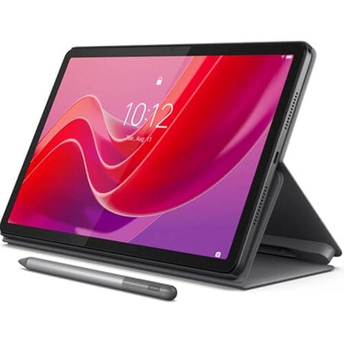 Lenovo Tab M11, 11” Display, MediaTek Helio G88 Octa-Core, 4GB RAM, 128GB SSD, 1920x1200 px, Ambient Light-Sensor, 10 Hour Battery, Comes w/Folio Case, Luna Grey - Image 1