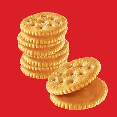 RITZ Peanut Butter Sandwich Crackers, Lunch Snacks, 20 Snack Packs (6 Crackers Per Pack) - Image 4