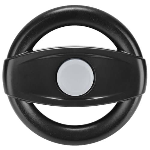 Accmor Stroller Steering Wheel Toy, Pretend Driving Simulated Steering Wheel for Baby Stroller Shopping Carts, Universal Detachable Funny Stroller Toy Attachment Accessories - Image 1