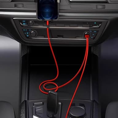 Grtoeud 4FT 2Pack Multi Splitter IP USB Charging Cable,2 in 1 Multiple Phone Charge Cable Nylon Cord,USB A to Dual Phone Port for Phone 14/13/12/11 Pro Max/XS Max/XR/X/8,iPad Pro,Red(Charging Only) - Image 5