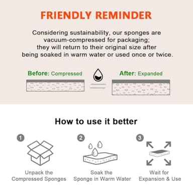 AIDEA Non Scratch Scrub Sponge, 24Count, Sponges for Dishes, Sponges Kitchen, Cleaning Sponge, Cleans Fast Without Scratching, Stands Up to Stuck-on Grime, Cleaning Power for Everyday Jobs - Image 4