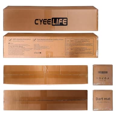 CyeeLife Darts Mat,297 X 66cm Professional Non Slip Carpet Mats for Floor and Dart Tips Protection,Black - Image 8