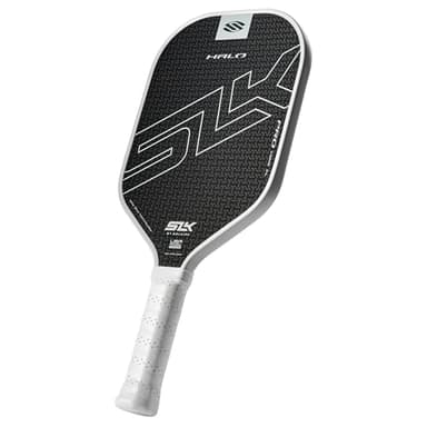 Selkirk Sport SLK Halo Pro Pickleball Paddle | Raw Carbon Fiber Pickleball Paddle with a Rev-Core Power Polymer Core | Designed for Ultimate Spin & Power | Black - Image 1