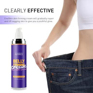 Enaskin Naturals Belly Firming Cream: - Women Body Lotion for Firmness and Lift of Thighs & Stomach - 120ML - Image 6