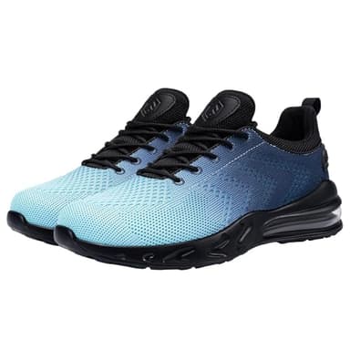 LARNMERN Waterproof Shoes Men Sneakers Food Service Zapatos Trabajo Antideslizantes Non Slip Walking Shoes Water Resistant Work Slip-on, Light Blue 11 - Image 6