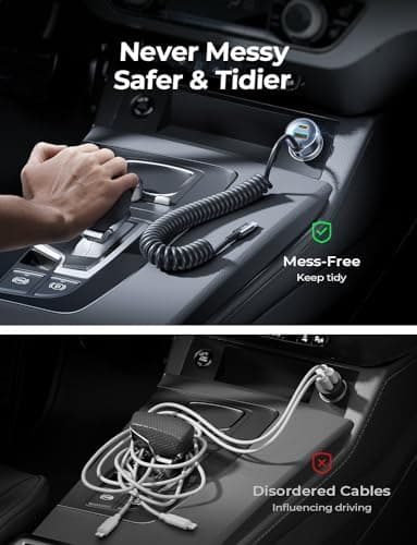 LISEN 65W for iPhone 17 16 15 Pro Max Car Charger USB C Fast Charging,Super Fast for iPhone 15 16 17 Pro Car Charger Type C Adapter Fit iPhone 17 16 15 Air ProMax Plus,Samsung Galaxy S25/24,Android - Image 8
