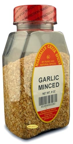 Marshalls Creek Spices, Select GARLIC MINCED 8 ounces - Image 1