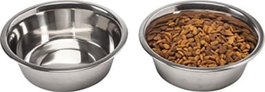 IRIS USA Elevated Dog Bowls, 15"H Raised Bowl for Large Dogs, Airtight Pet Food Storage Holds Up To 47 Lbs, 2 Removable 64 oz Stainless Steel Bowls, At Home or Camping, Smoke/Black - Image 8