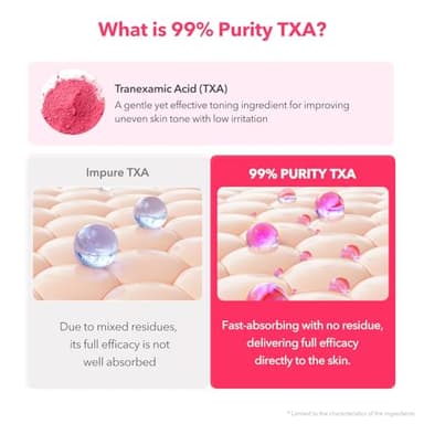 APRILSKIN TXA+Niacinamide 99 Pink Milky Toner | 99% High-Purity TXA 3%+ Niacinamide 5% | Highly Concentrated Cream Toner | Deep Moisturizing Formula for Dull Skin | 5.07 fl.oz. - Image 6