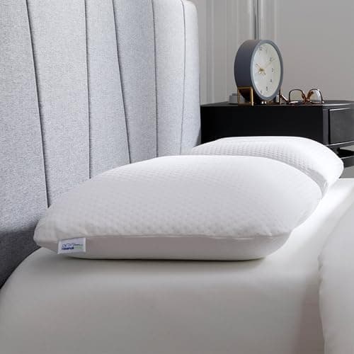 Tempur-Pedic Memory Foam Symphony Pillow Luxury Soft Feel, Standard, White - Image 1