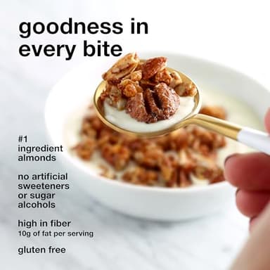 KIND Zero Added Sugar Granola, Apple Cinnamon Nut, Healthy Snacks, Good Source of Fiber, Gluten Free, Low Sugar, 5g Protein, 5 Count - Image 5