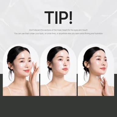 Collagen Hydrogel AntiWrinkle Deep Face Mask 15 EA Ultimate Hydration, Improves Skin Texture, Affordable Luxury, Glowing Skin, Reduces Fine Lines & Wrinkles, Made in Korea OHMYPURE (15, Deep Collagen) - Image 6